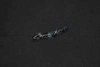 CHARGEHARD LOGO CHROME STICKERS
